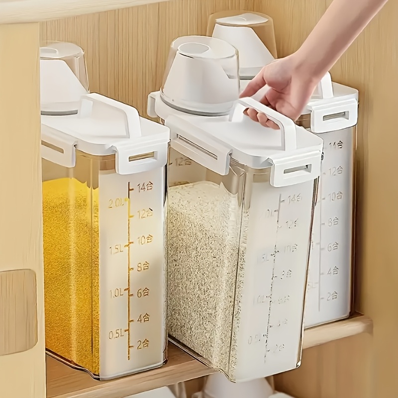 Food And Snacks Ideas - 4pcs 5 Pound Rice Sealed Dry