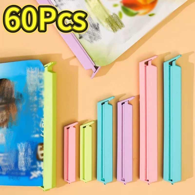 Food Snacks Wholesale - 12-60Pcs Portable New Kitchen Storage Food