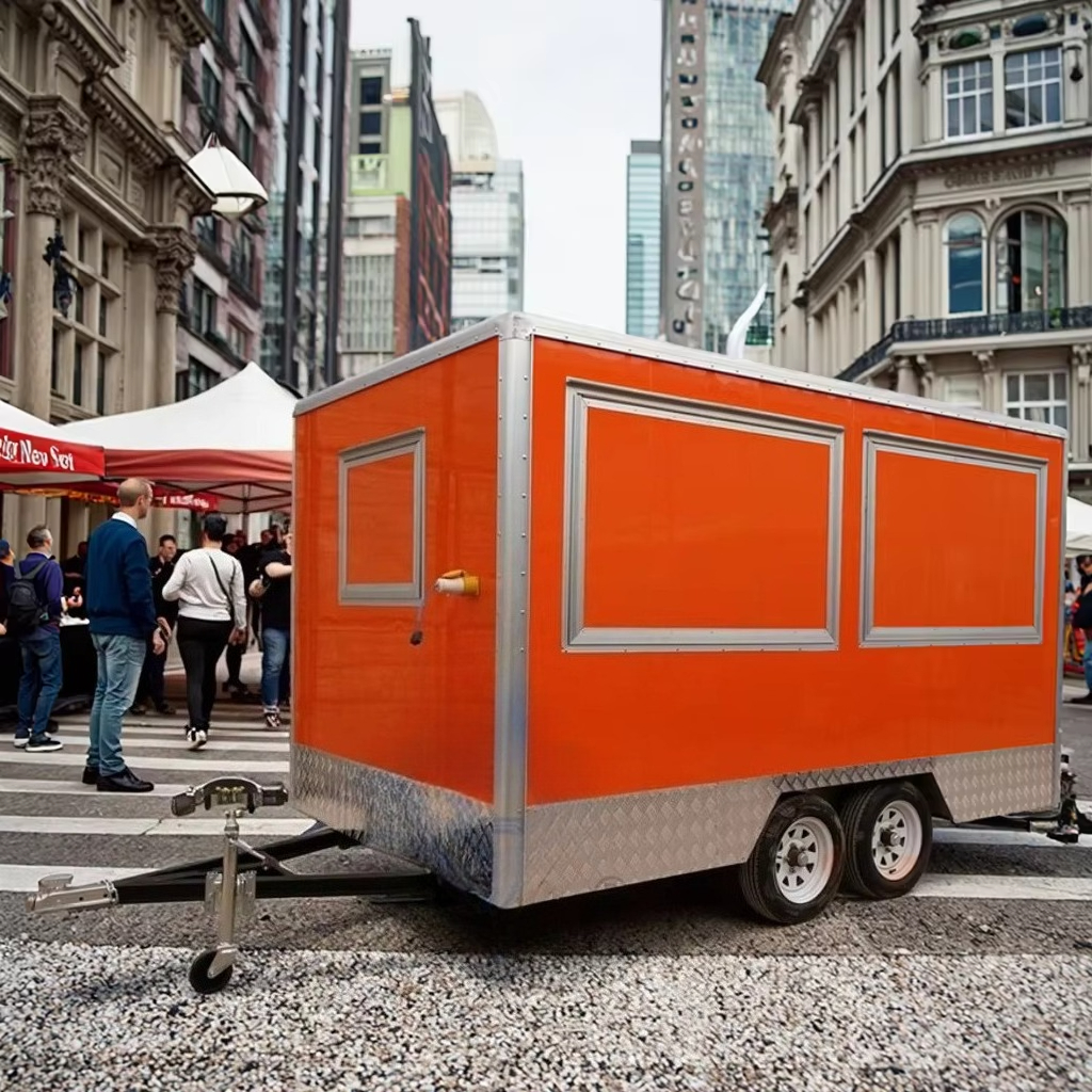 Food Snacks For Camping - Portable Food Truck and Food Trailer