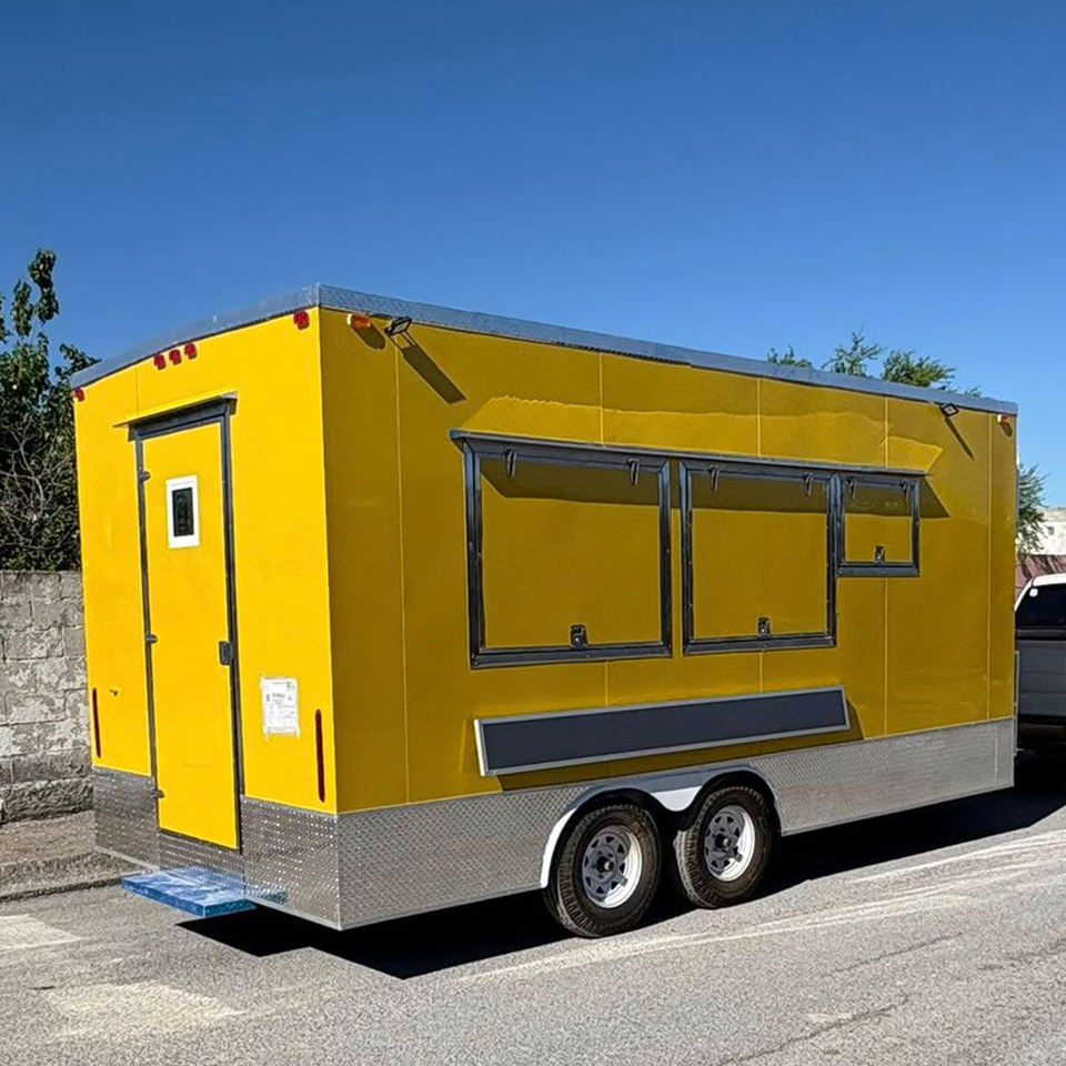Food Snacks For Camping - Portable Outdoor Kitchen Food Truck Trailer