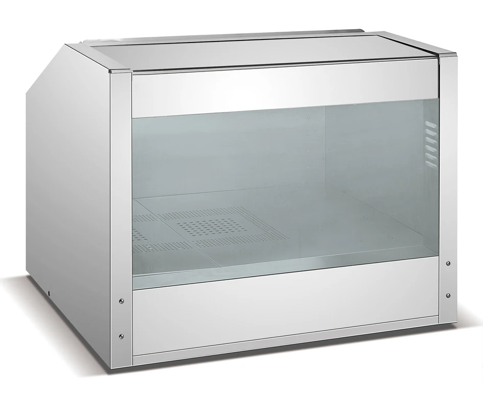 Snacks Food Warmer - Commercial Popcorn Insulation Cabinet Stainless Steel