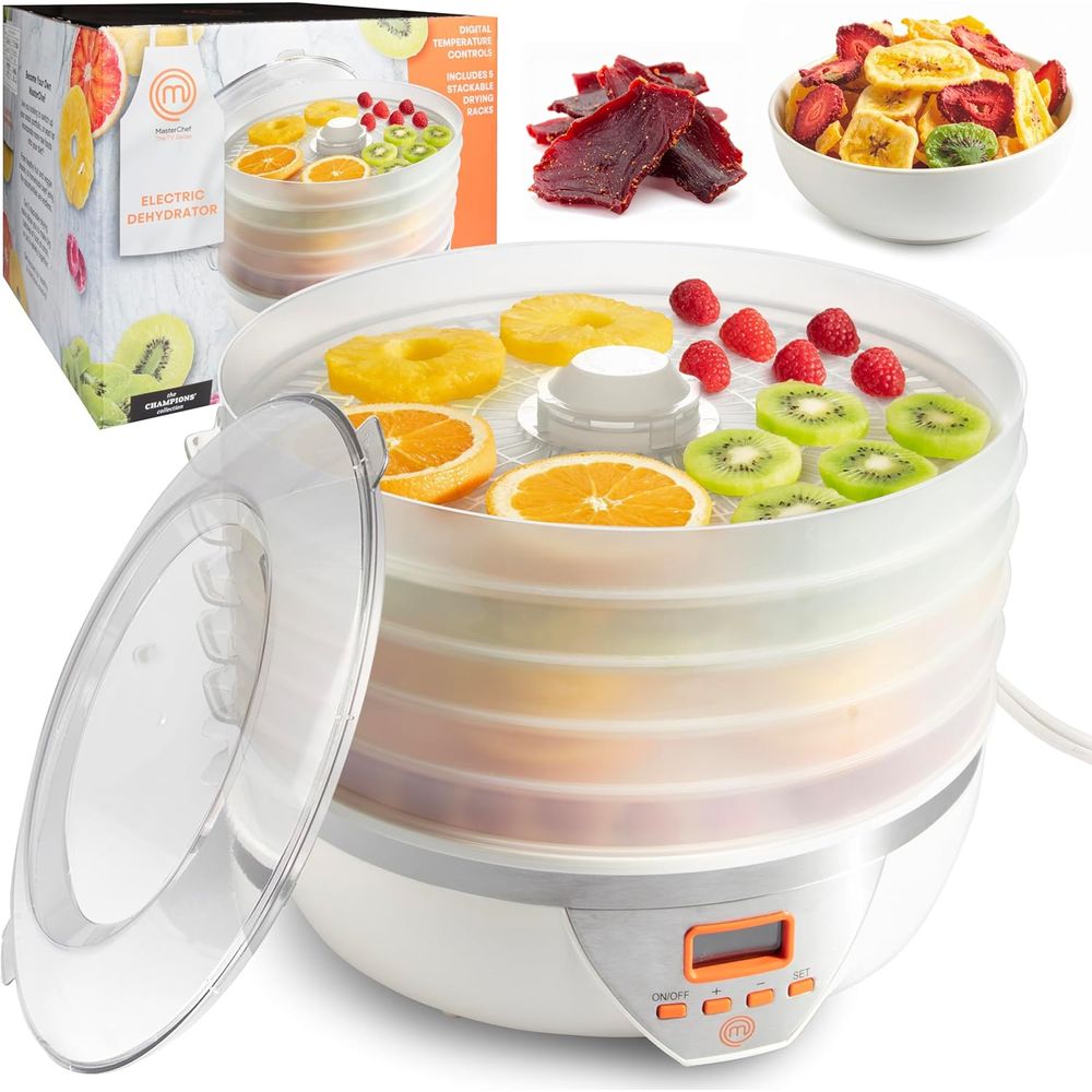 Food Snacks Recipes - 8L Digital Food Dehydrator with 5