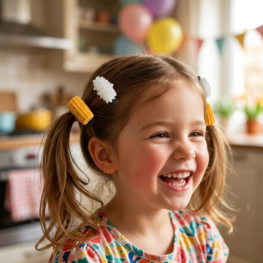 Mini Food Hair Clips Set Reali - مراجعة Food Snacks Wholesale وسعره