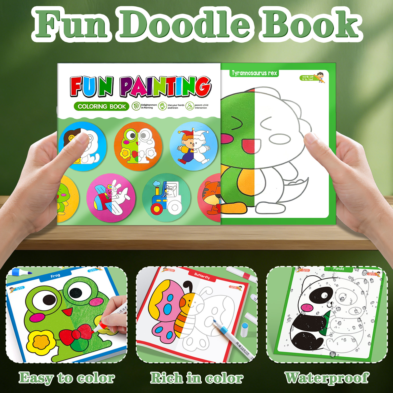 Kids Symmetrical Painting Acti - مراجعة Food Snacks Coloring Book وسعره