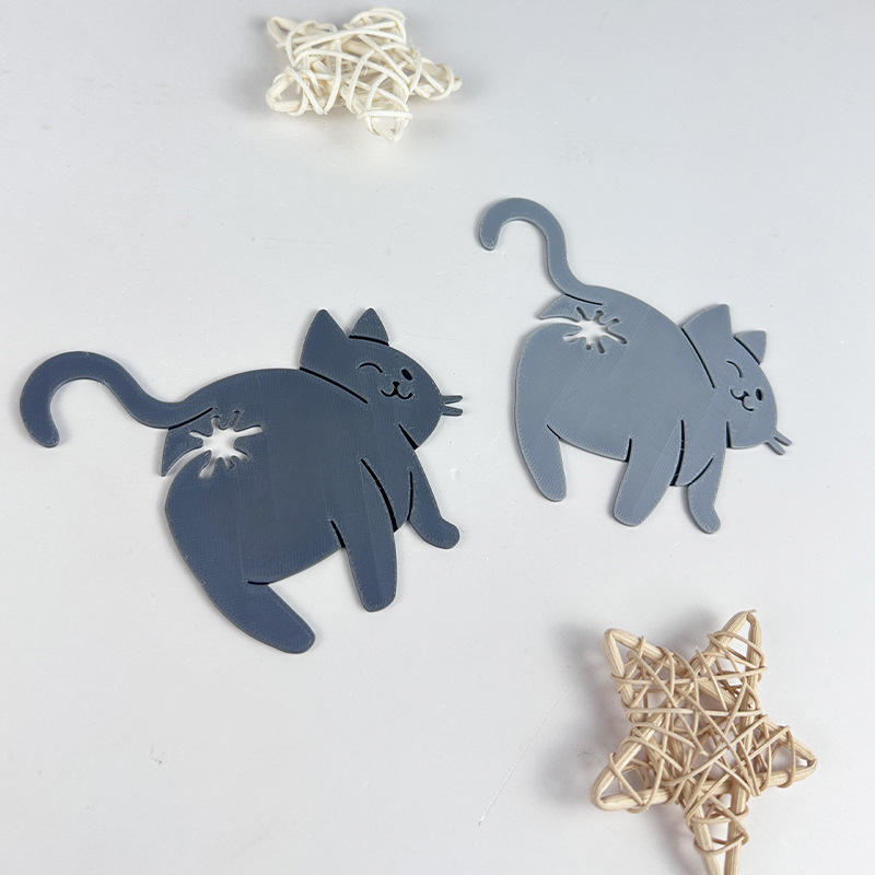 2pcs 3D Cat Butt Bread Bag Cli - مراجعة Food Lovers Snacks وسعره