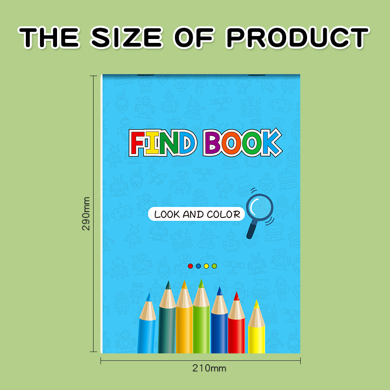 Interactive Book with Hidden P - مراجعة Food Snacks Coloring Book وسعره