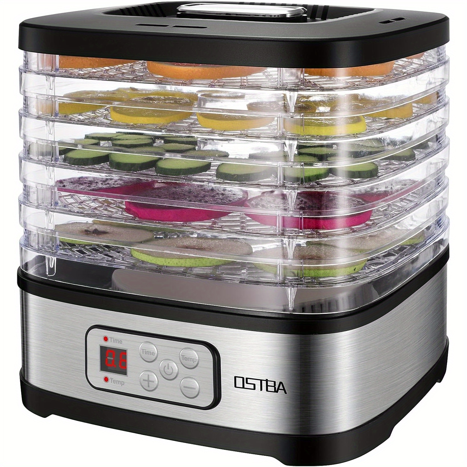 Food Dehydrator Machine Adjust - مراجعة Food Snacks Recipes وسعره