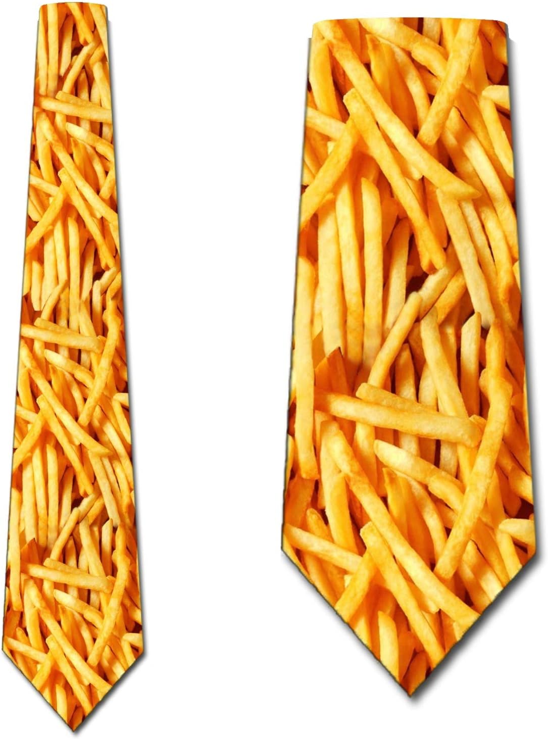 French Fry Ties Mens Fries Nec - مراجعة Food Lovers Snacks وسعره