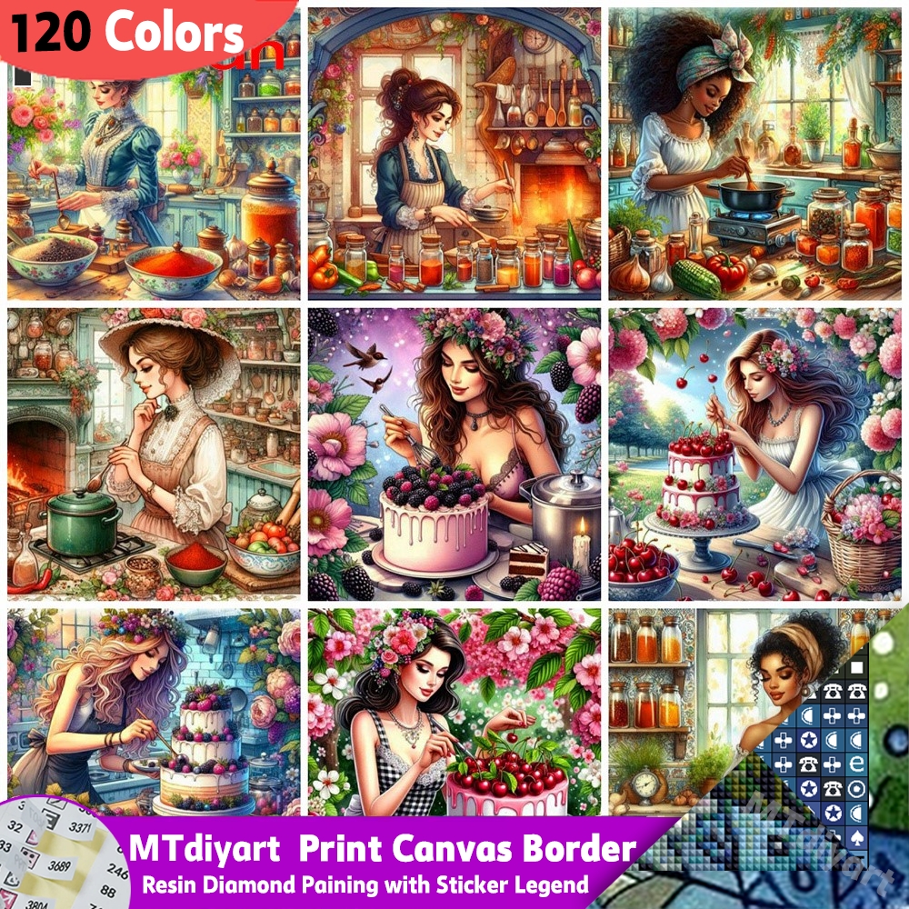 Resin 120 Colors Woman Cake Di - مراجعة Fruit Roll Up وسعره