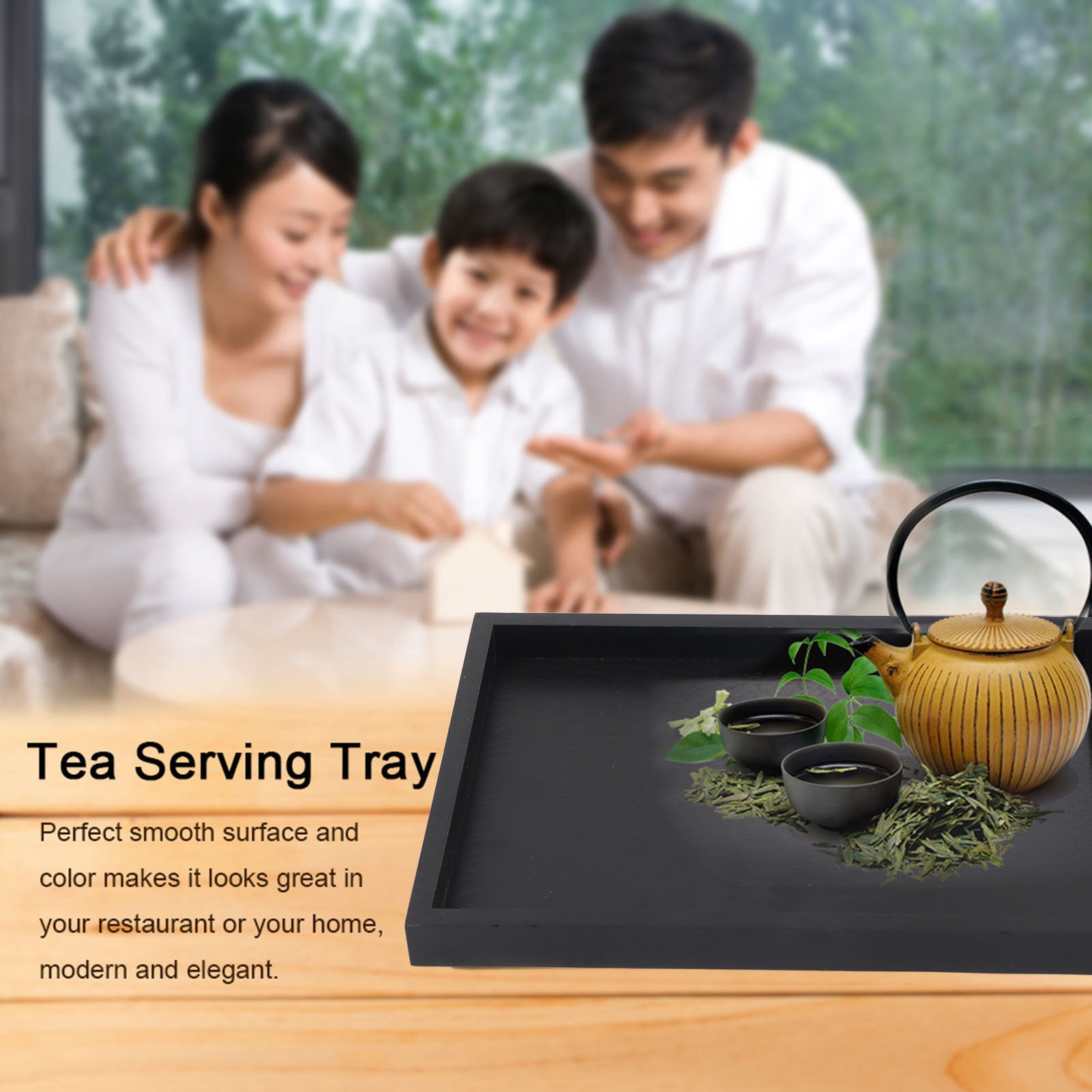 Rectangle Shape Wood Tea Coffe - مراجعة Food Snacks Wholesale وسعره