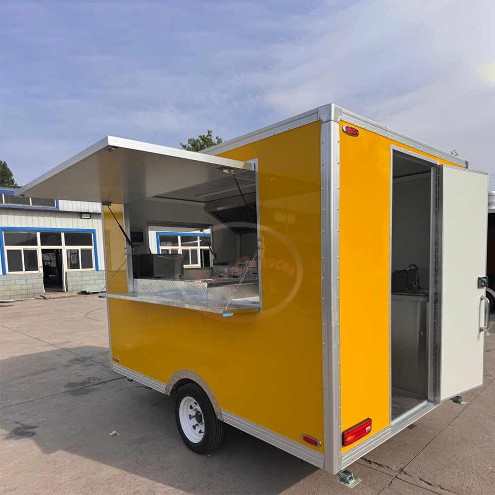 Concession Fast Food Trailer I - مراجعة Fast Food With Snacks وسعره