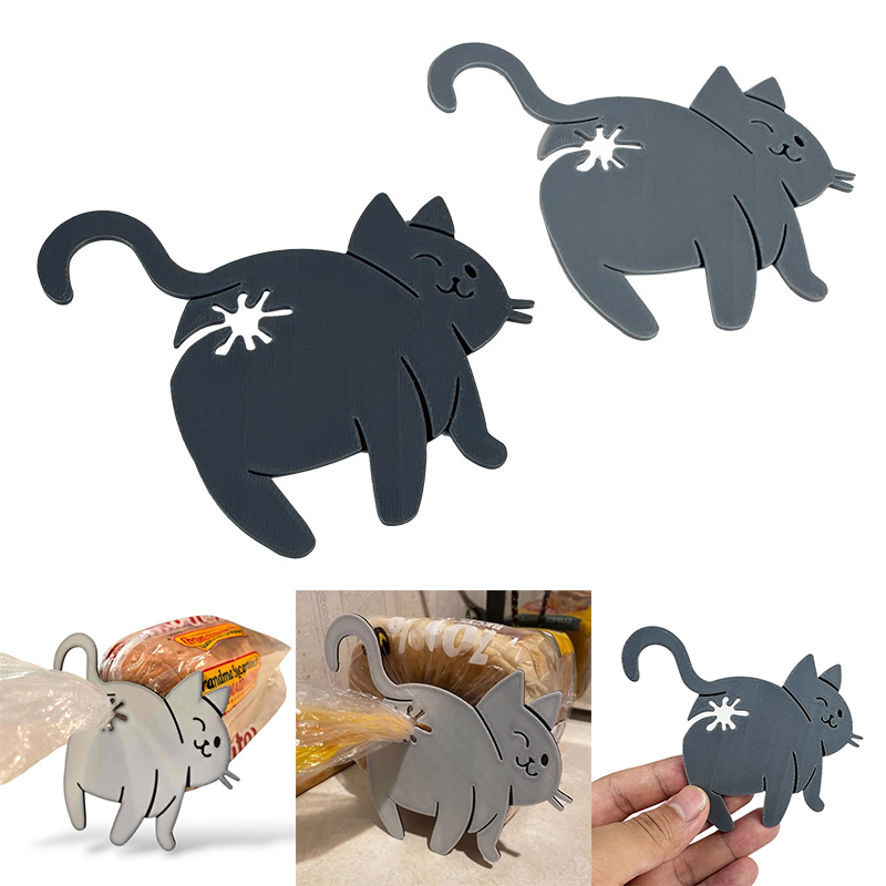 2-Pack 3D Cat Butt Bread Bag C - مراجعة Food Lovers Snacks وسعره
