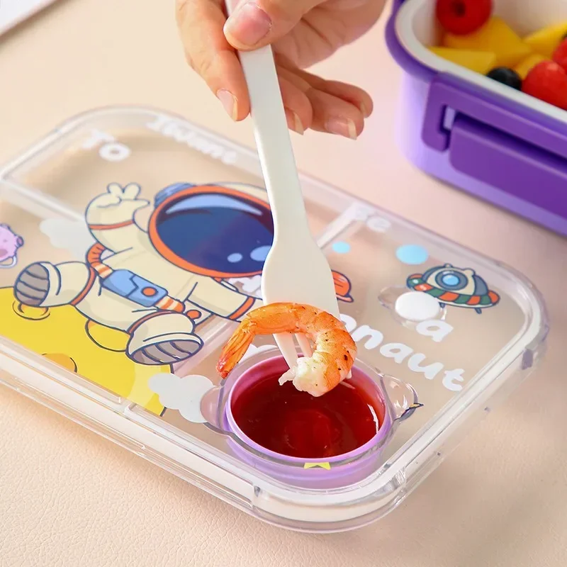 Unicorn Cartoon Bento Lunch Bo - مراجعة Snacks Food Warmer وسعره