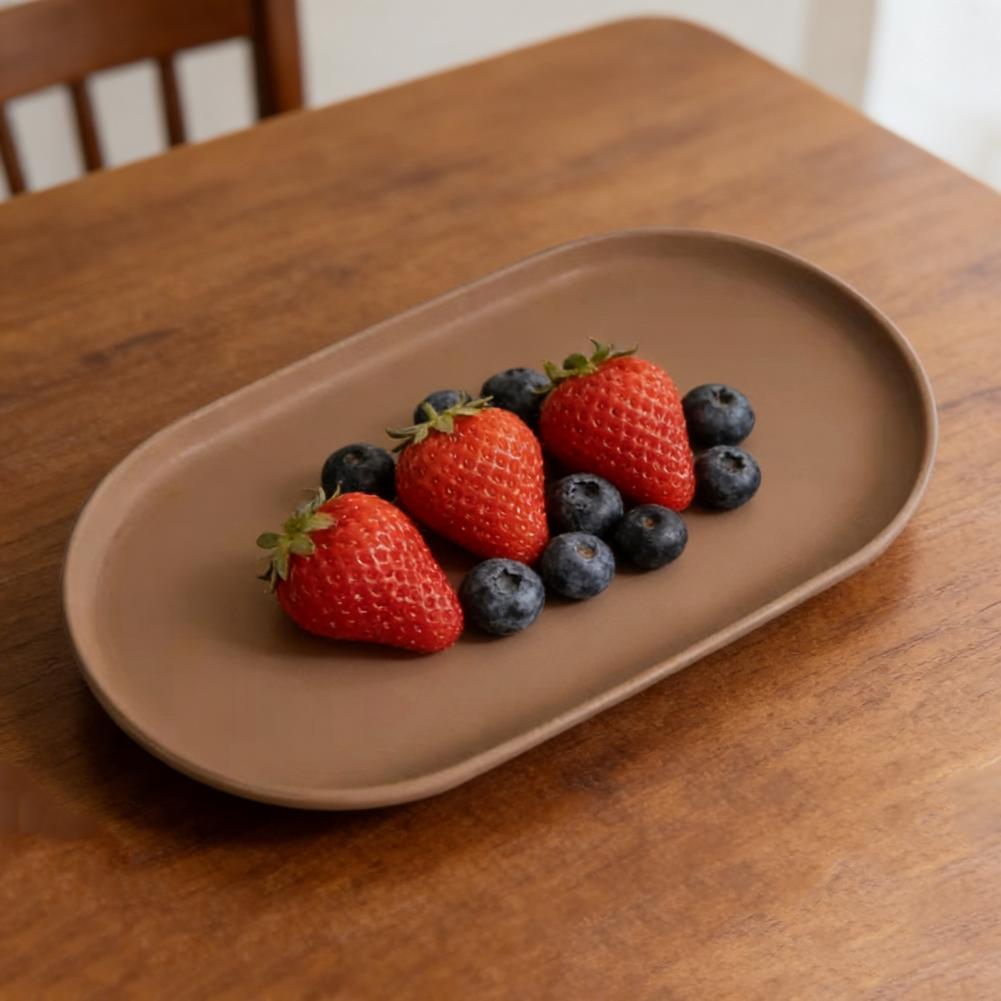 Stackable Fruit Plate Oval Sha - مراجعة Food Snacks For Camping وسعره