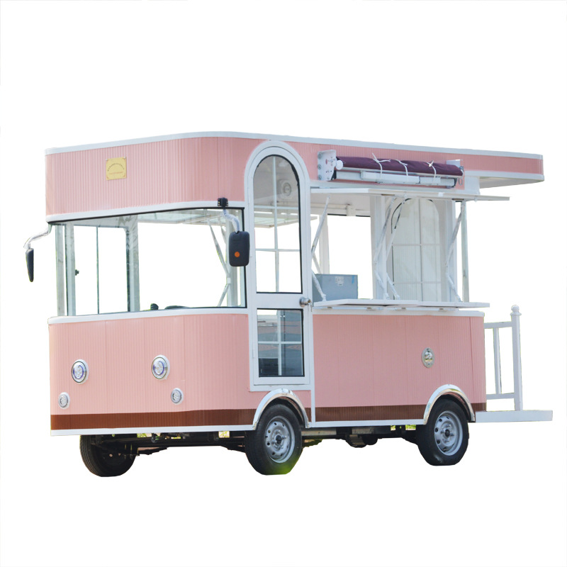 OEM Fast food ice cream mobile - مراجعة Fast Food With Snacks وسعره