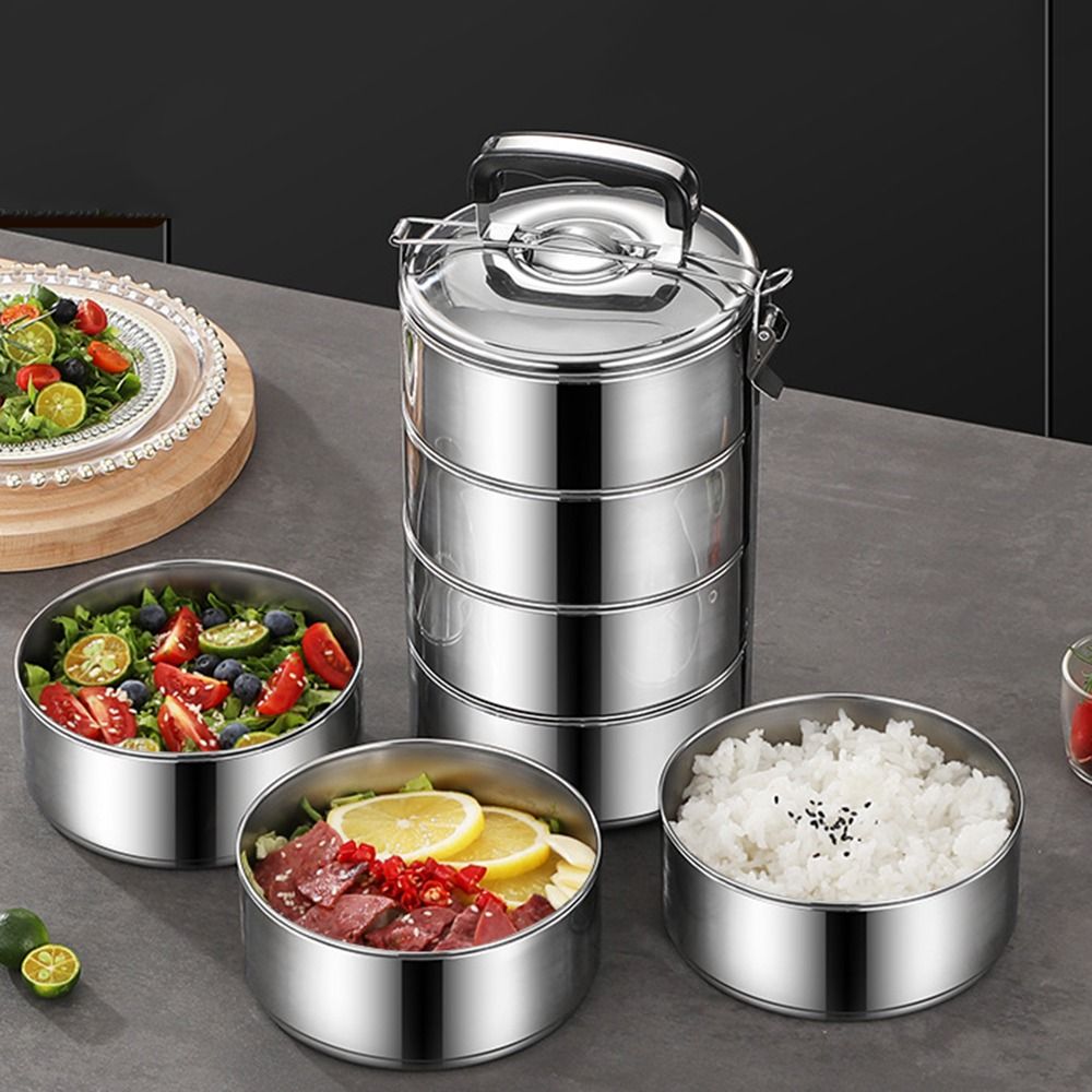 Stackable Lunch Snack Box Stai - مراجعة Snacks Food Warmer وسعره