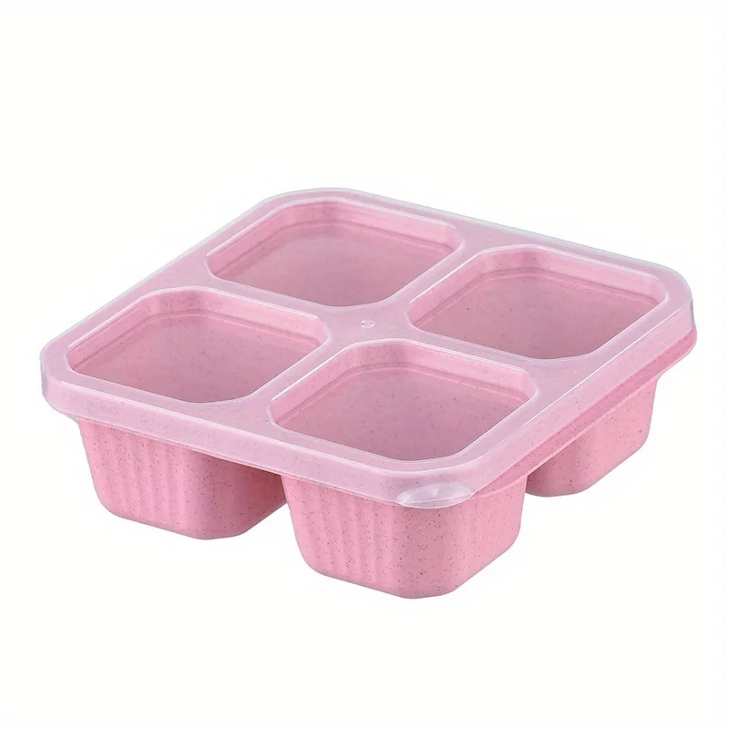 Snack Box with Four Transparen - مراجعة Food Snacks Wholesale وسعره