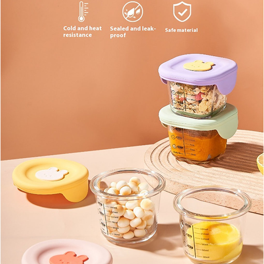 4 PCS Mini Glass Bowl with Sil - مراجعة Food Snacks Wholesale وسعره