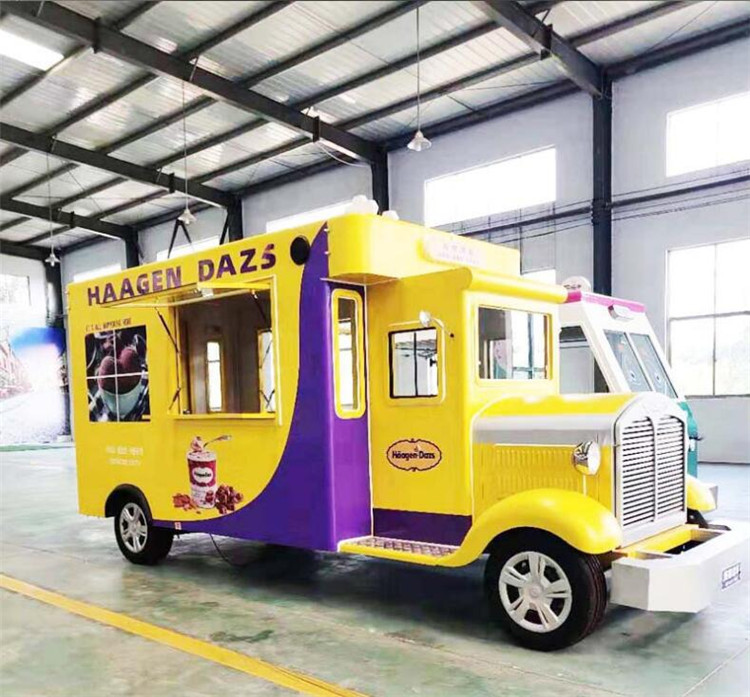 OEM CE Approved Street Mobile  - مراجعة Fast Food With Snacks وسعره
