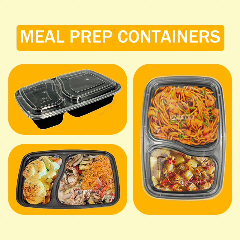 10/40 Pack 26 oz Two-Compartme - مراجعة Fast Food With Snacks وسعره