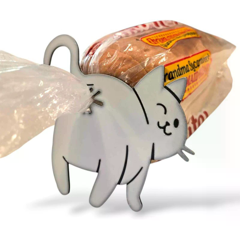 3D Cat Butt Bread Bag Clip Sna - مراجعة Food Lovers Snacks وسعره