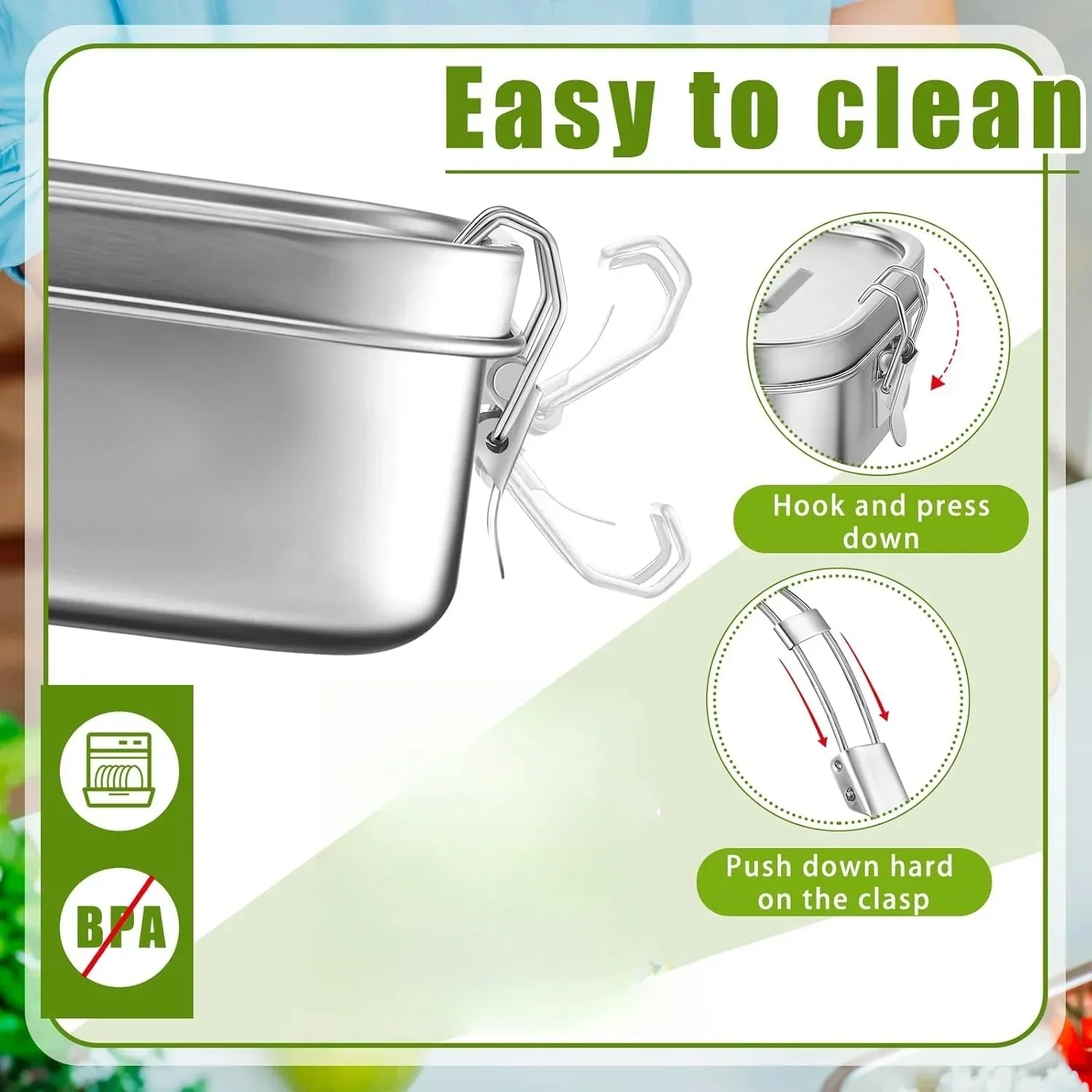 Stainless Steel Bento Box Meta - مراجعة Food Snacks Wholesale وسعره