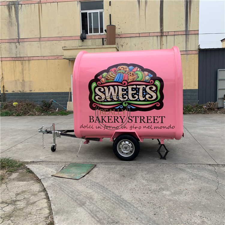 In Stock Mobile Food Trailer F - مراجعة Fast Food With Snacks وسعره