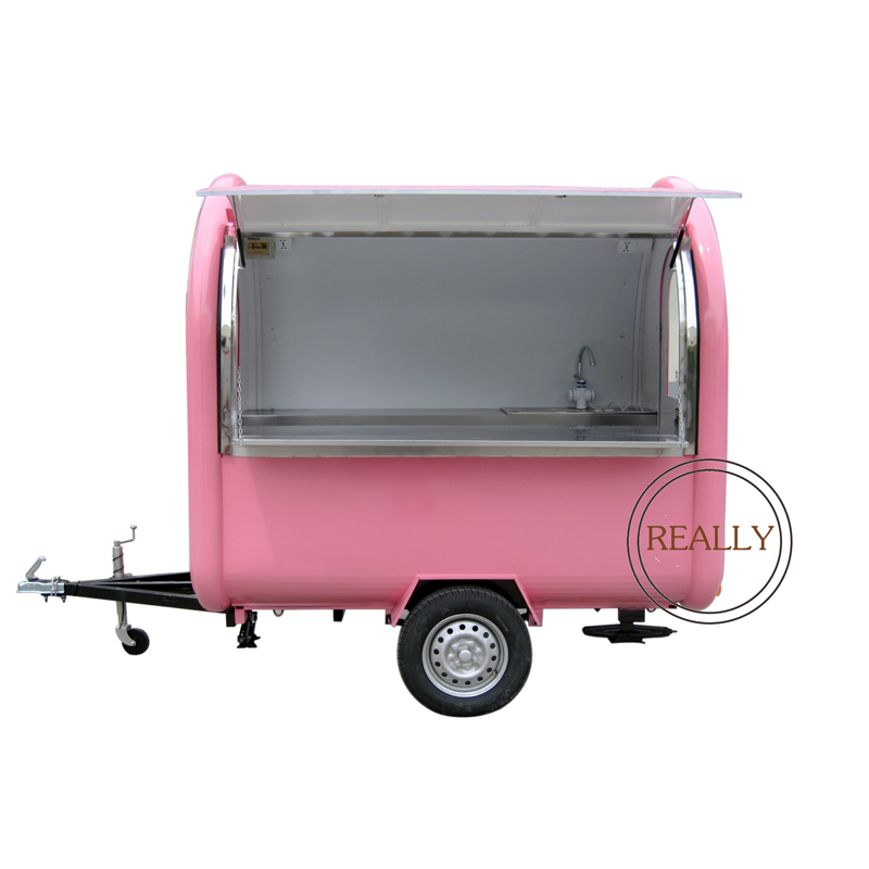 In Stock Mobile Food Trailer F - مراجعة Fast Food With Snacks وسعره