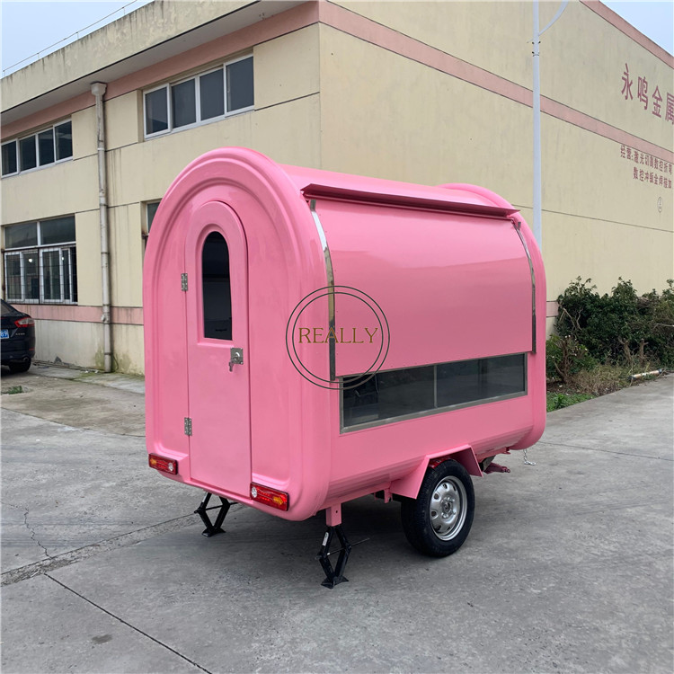 In Stock Mobile Food Trailer F - مراجعة Fast Food With Snacks وسعره