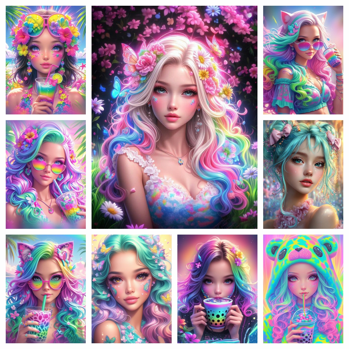 Rainbow Fruit Fashion Girl Dia - مراجعة Fruit Roll Up وسعره