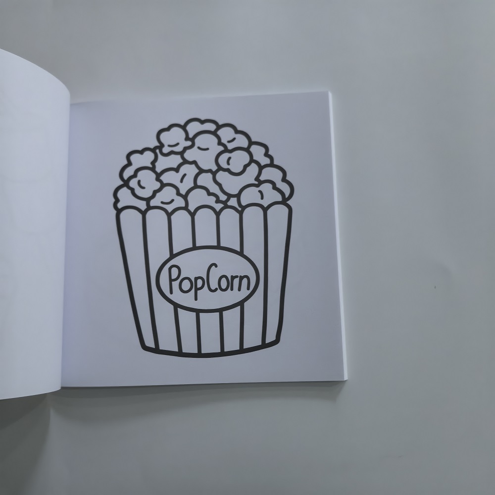 Food Drinks Desserts Coloring  - مراجعة Food Snacks Coloring Book وسعره