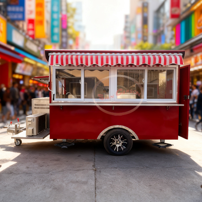 Mobile food truck, multi-funct - مراجعة Food Snacks For Camping وسعره