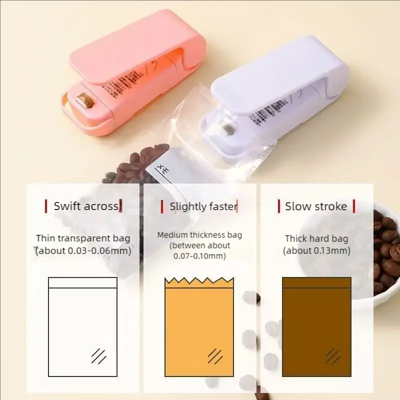Small portable snack sealing m - مراجعة Food Snacks Wholesale وسعره