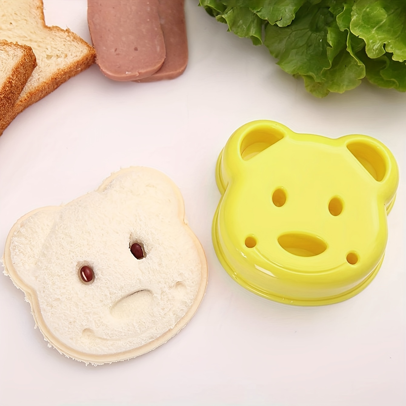 1Pc Lovely Cartoon Bear Shaped - مراجعة Food Snacks For Kids To Make وسعره