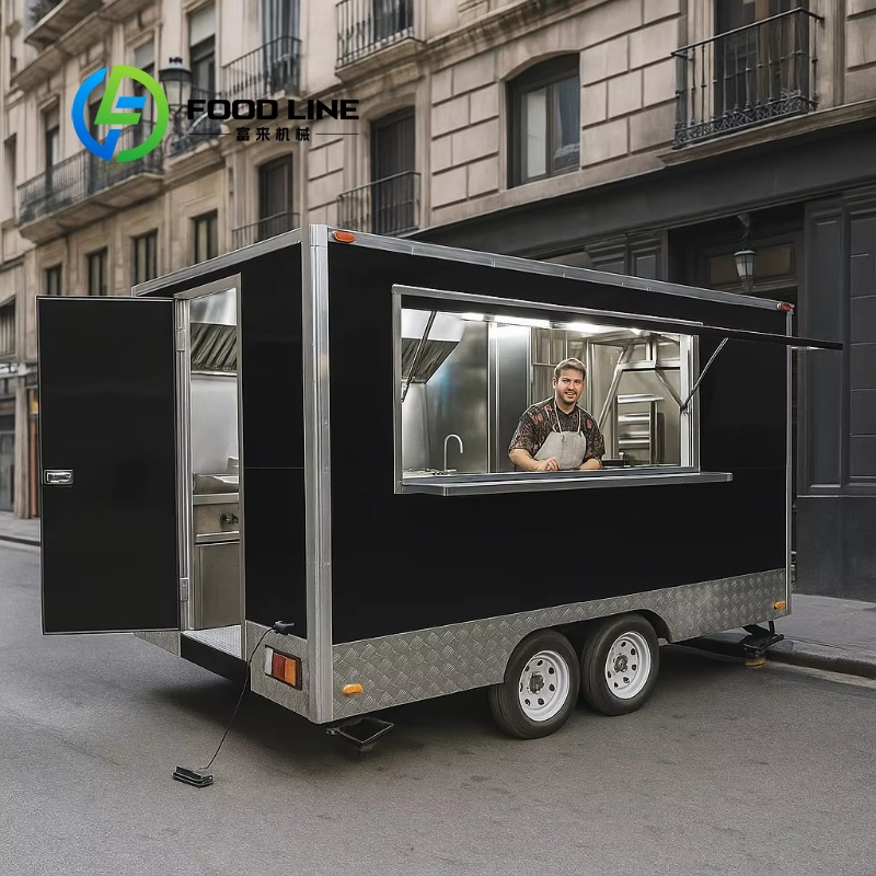 Customized Mobile Kitchen Outd - مراجعة Fast Food With Snacks وسعره