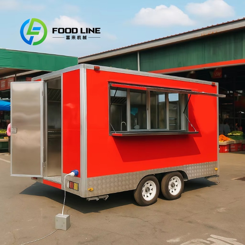 Customized Mobile Kitchen Outd - مراجعة Fast Food With Snacks وسعره
