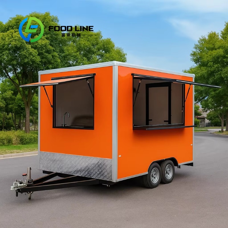Customized Mobile Kitchen Outd - مراجعة Fast Food With Snacks وسعره