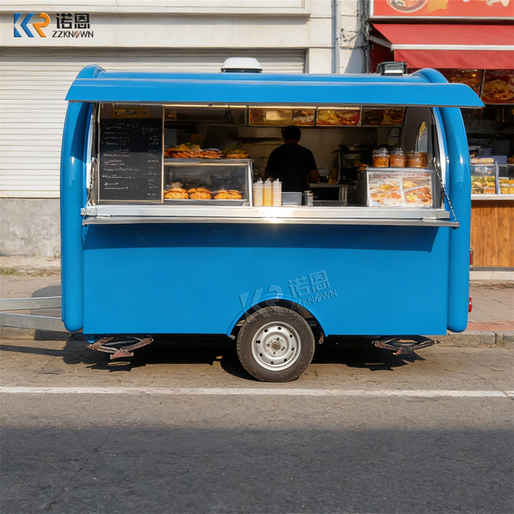 Commercial Fast Food Trailer M - مراجعة Fast Food With Snacks وسعره