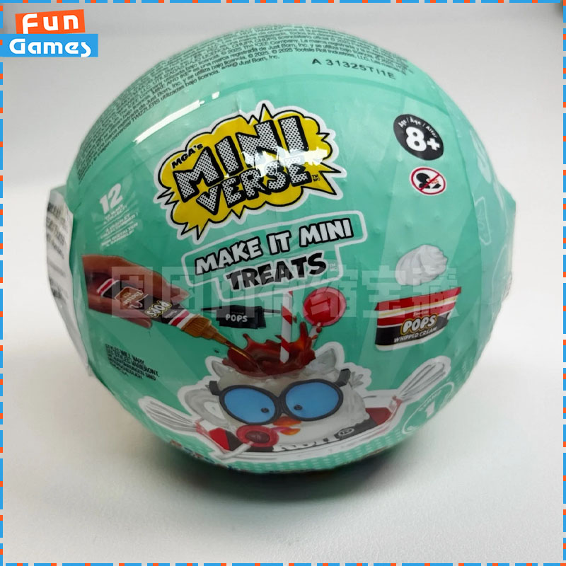 MGA Miniverse Mini Blind Ball  - مراجعة Food Snacks For Kids To Make وسعره