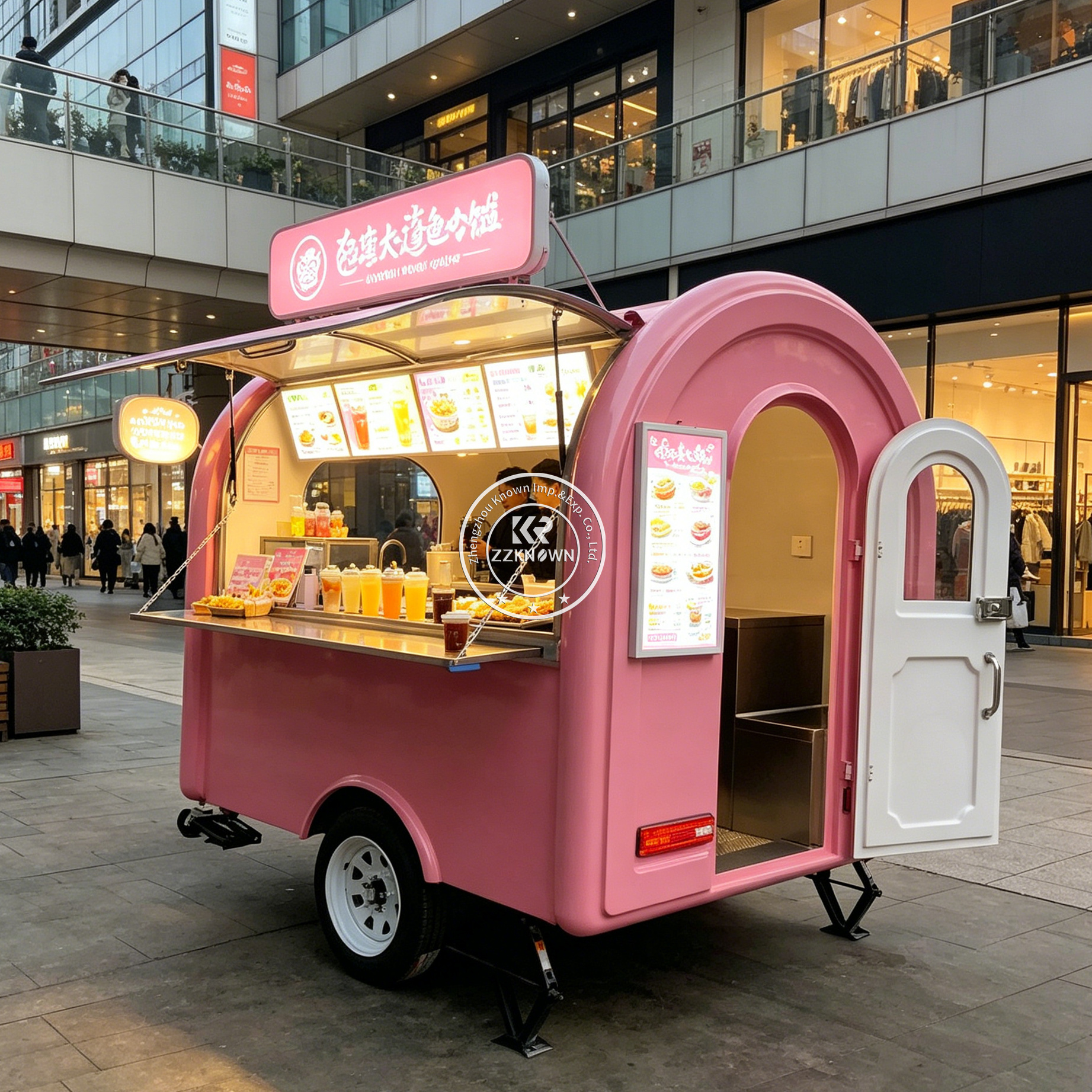 Mobile Mobile Waffle Dessert T - مراجعة Fast Food With Snacks وسعره