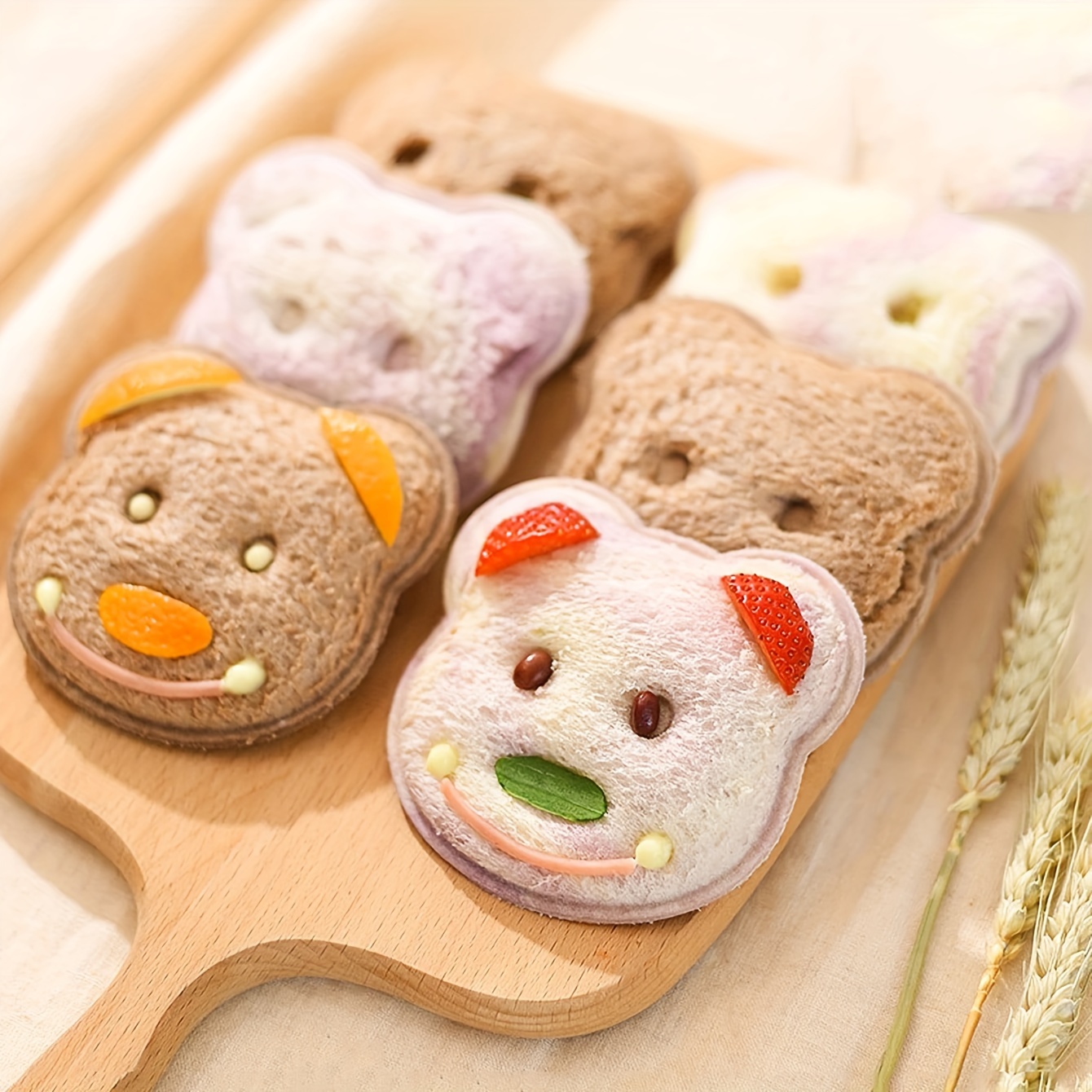 1Pc Lovely Cartoon Bear Shaped - مراجعة Food Snacks For Kids To Make وسعره