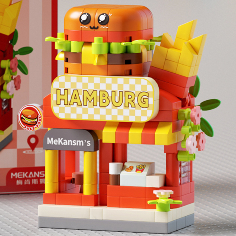 NEW DIY Hamburger Restaurant C - مراجعة Food And Snacks Ideas وسعره
