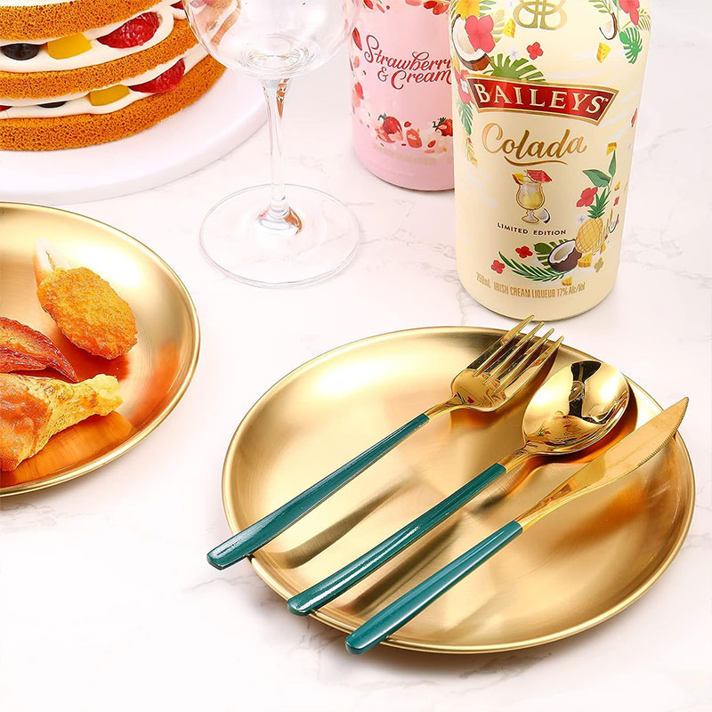 Metal Round Plate Camping Dish - مراجعة Food Snacks For Camping وسعره