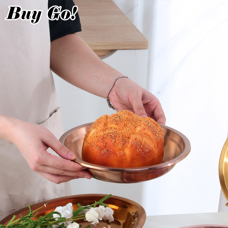 1/2PCS Stainless Steel Food Pl - مراجعة Food Snacks To Buy وسعره