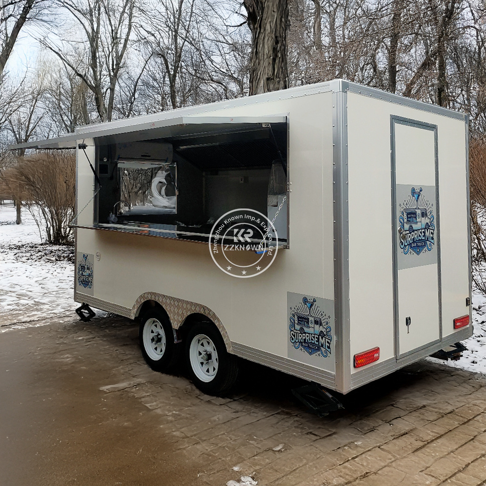 Mobile Food Truck With Full Ki - مراجعة Fast Food With Snacks وسعره