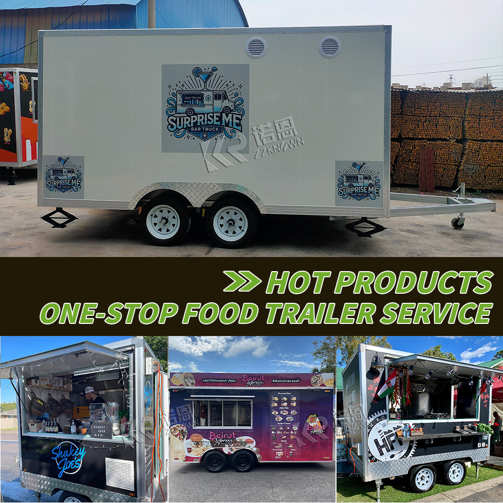 Mobile Food Truck With Full Ki - مراجعة Fast Food With Snacks وسعره