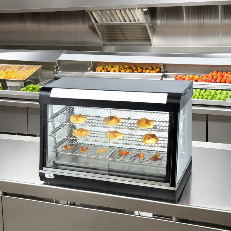 Commercial Glass Food Warmer D - مراجعة Snacks Food Warmer وسعره