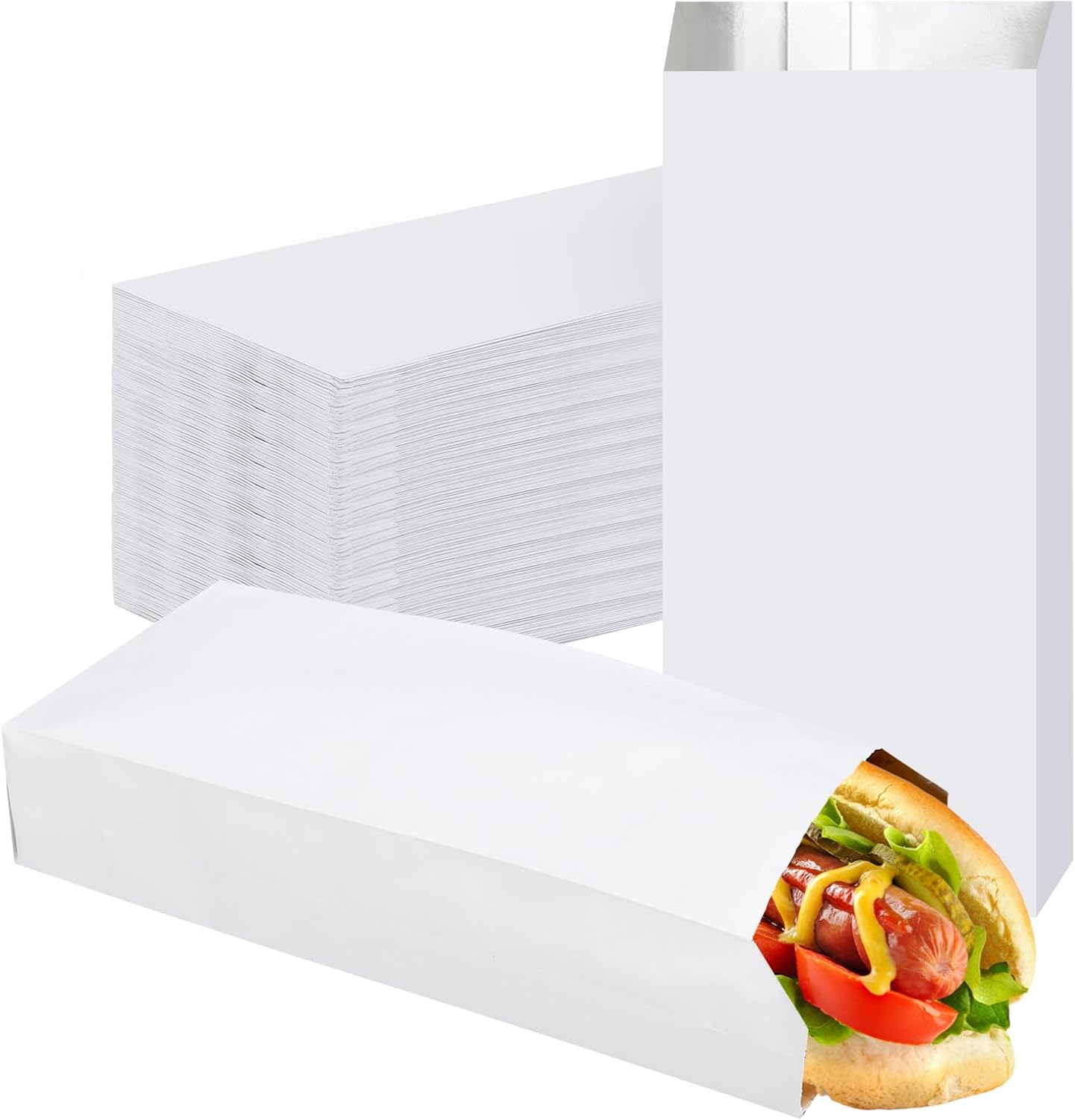 Aluminum Foil Hot Dog Bags 200 - مراجعة Fast Food With Snacks وسعره