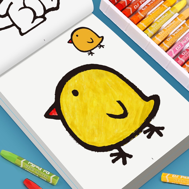 Children's Drawing Book, Conta - مراجعة Food Snacks Coloring Book وسعره