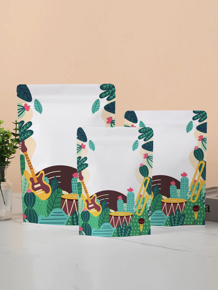 50pcs Thick White Kraft Paper  - مراجعة Food Lovers Snacks وسعره